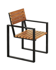 Drewniane krzesło ogrodowe Vaxi 3X - 9 kolorów w sklepie Edinos.pl
