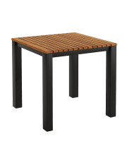 Drewniany kwadratowy stół ogrodowy Vaxi 4X - 9 kolorów w sklepie Edinos.pl