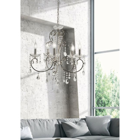 Lampa w stylu glamour - K153-Ekson wizualizacja