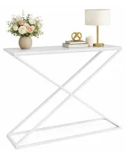 Biała konsola w połysku - Logan 5X w sklepie Edinos.pl