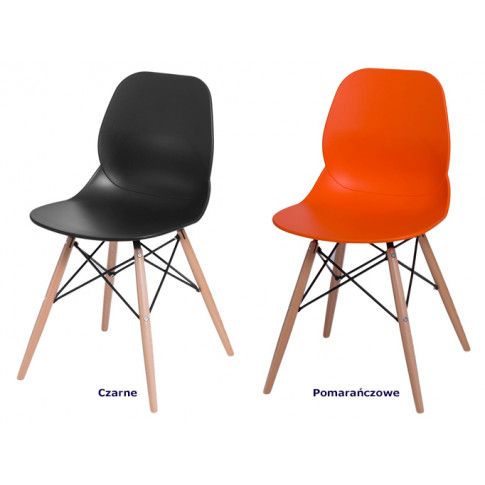 Szczegółowe zdjęcie nr 4 produktu Krzesło Effi - czarne