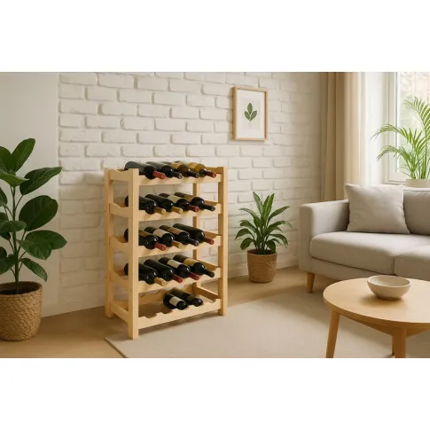 Wizualizacja stojaka na wino Verdot 3X