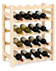 Drewniany regał na wino - Onrero 3X w sklepie Edinos.pl