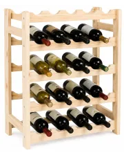 Drewniany regał na wino - Onrero 3X w sklepie Edinos.pl