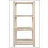 Drewniany regał 4 półkami Rayan 4X
