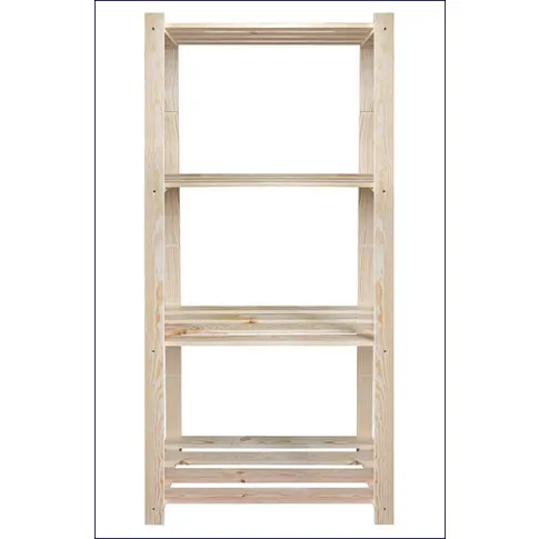 Drewniany regał 4 półkami Rayan 4X