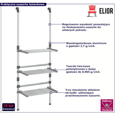 Suszarka do łazienki Doxa 3X