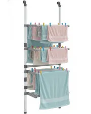 Trzypoziomowa suszarka na ręczniki - Kerbo 3X w sklepie Edinos.pl