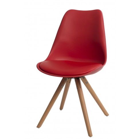 Zdjęcie produktu Krzesło Lafao - czerwone.