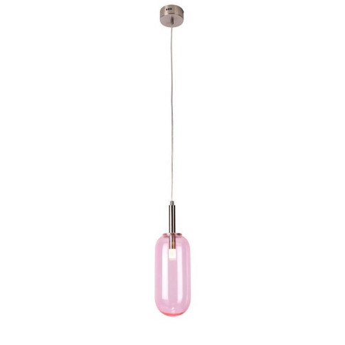 różowa lampa wisząca V013 Solis