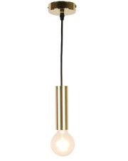 Lampa wisząca złota metalowa oprawa 14,2 cm - V016-Ducia w sklepie Edinos.pl