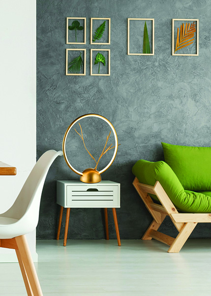 Wizualizacja lampy stołowej T012-Eden