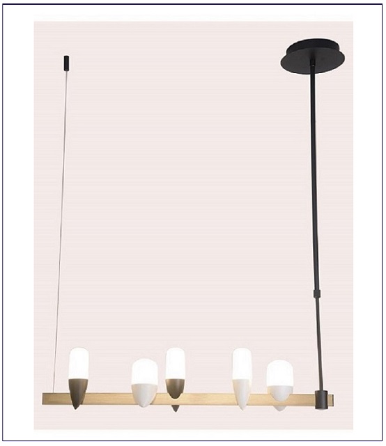 Produkt Lampa wisząca nad wyspę ptaki na gałęzi - V034-Tubai