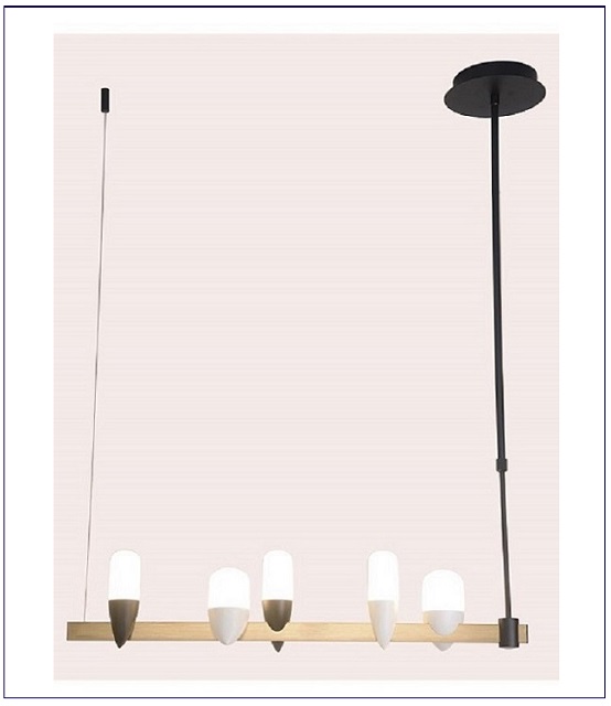 Produkt Lampa wisząca nad wyspę ptaki na gałęzi - R857-Morivo