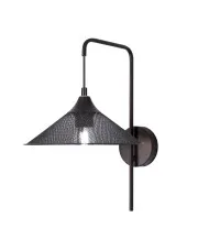 Czarny metalowy kinkiet w stylu loft - T017 - Vermont w sklepie Edinos.pl
