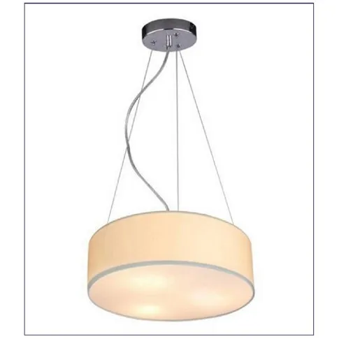 kremowa lampa V004 Perio wisząca okrągła