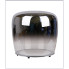 czarna szklana lampa stołowa LED V046 Idako