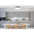 szara lampa sufitowa LED V053 Welto