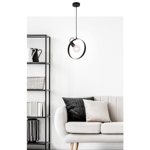 lampa wisząca V056 Elegio czarna minimalistyczna