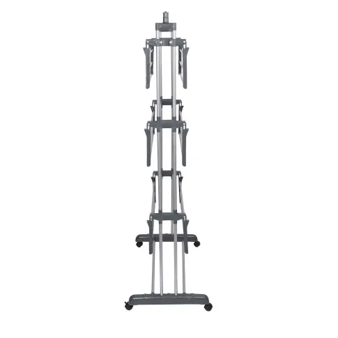 Szara suszarka na pranie mobilna Axo