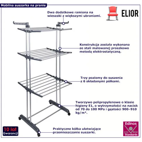 Suszarka na pranie mobilna Axo