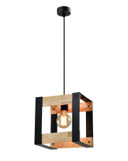 Industrialna lampa wisząca - T024 - Werik w sklepie Edinos.pl