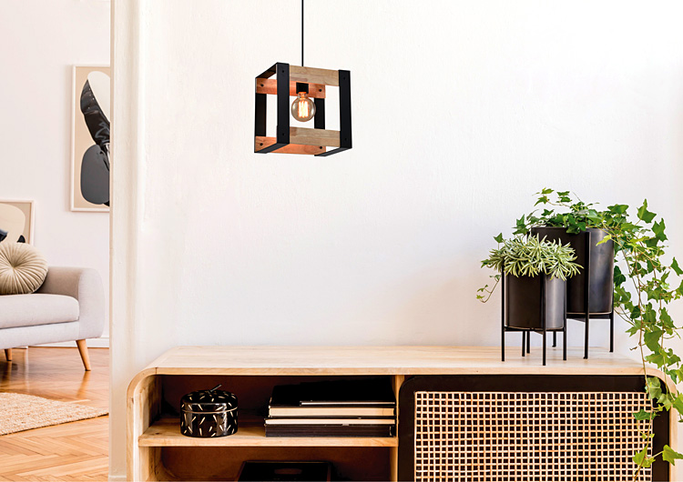 Wizualizacja wiszącej lampy T024-Dalia