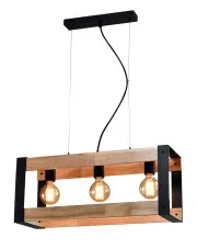 Lampa wisząca nad stół w stylui loft - W023 - Kavo w sklepie Edinos.pl