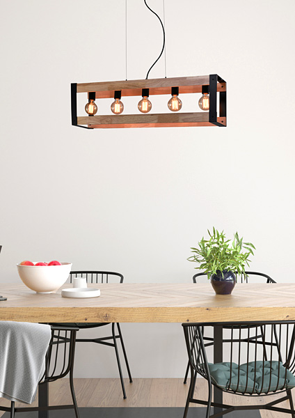Wizualizacja wiszącej lampy T022-Werik