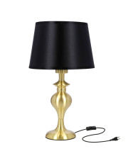 Lampa stołowa w stylu glamour - T027 - Tokis