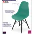 Komplet zielonych krzeseł Naxin 3S