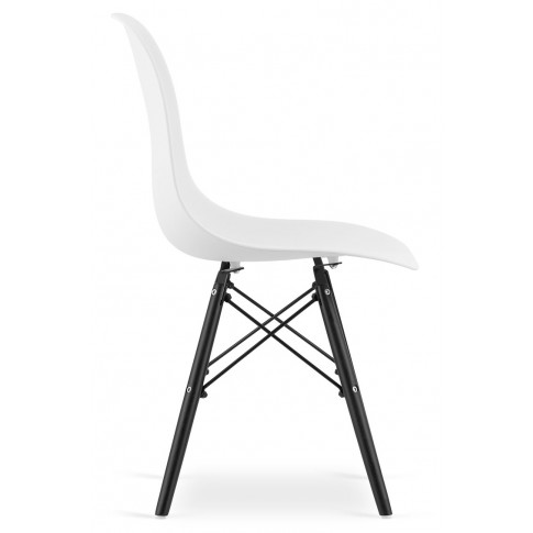 Białe klasyczne krzesło Naxin3S