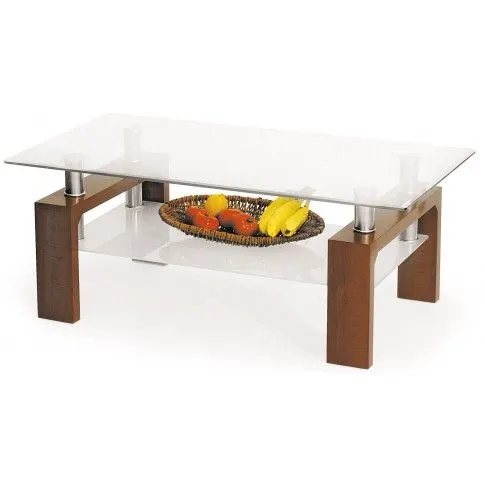 Zdjęcie produktu Ława szklana Dimil - cherry.