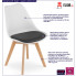 infografika kompletu 4 krzeseł skandynawskich asaba 3s