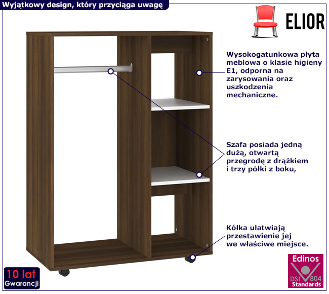 Komoda Zoio dąb sonoma
