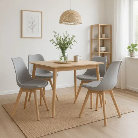 Wizualizacja skandywanskich krzesel asaba 3x