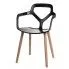 Zdjęcie produktu Krzesło Morfa - czarne.