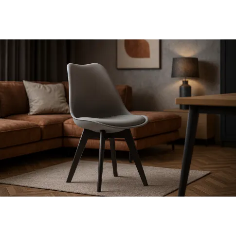 wizualizacja krzesła Ares szare