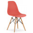 Krzesło w stylu skandynawskim cynober - Naxin 4X