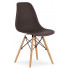Brązowe krzesło w stylu nowoczesnym - Naxin 4X
