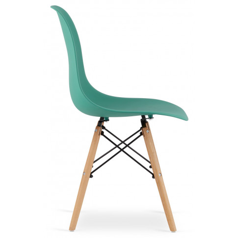 Skandynawskie zielone krzesło Naxin 4S