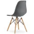 ciemnoszare krzesło kuchenne skandynawskie Naxin 4X