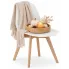 Białe drewniane krzesło w skandynawskim stylu - Pipi 4X