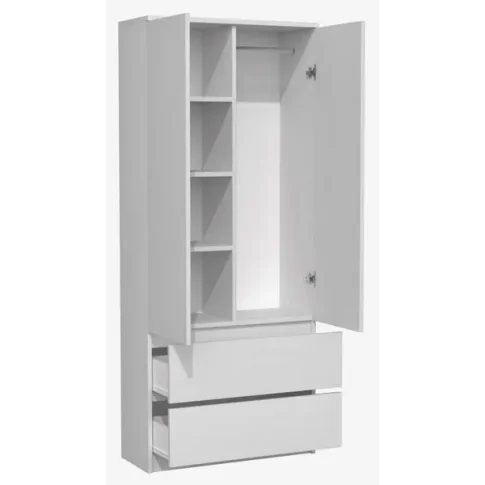 Wnętrze szafy z zestawu Marlus