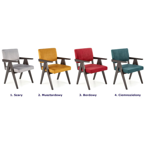 Dostępne kolory krzesła Noko