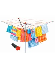 Czerwona ogrodowa suszarka na pranie - Rixem w sklepie Edinos.pl