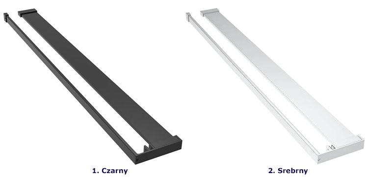 Półka do kabiny prysznicowej typu walk-in Honola 4X