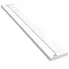 Biała nowoczesna półka pod prysznic 80 cm - Honola 3X
