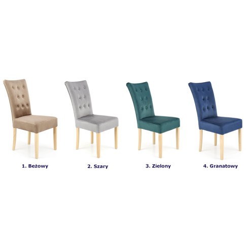 Dostępne kolory krzesła Depso