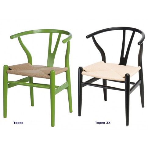 Zdjęcie krzesło Topeo 2X czarne do jadalni - sklep Edinos.pl